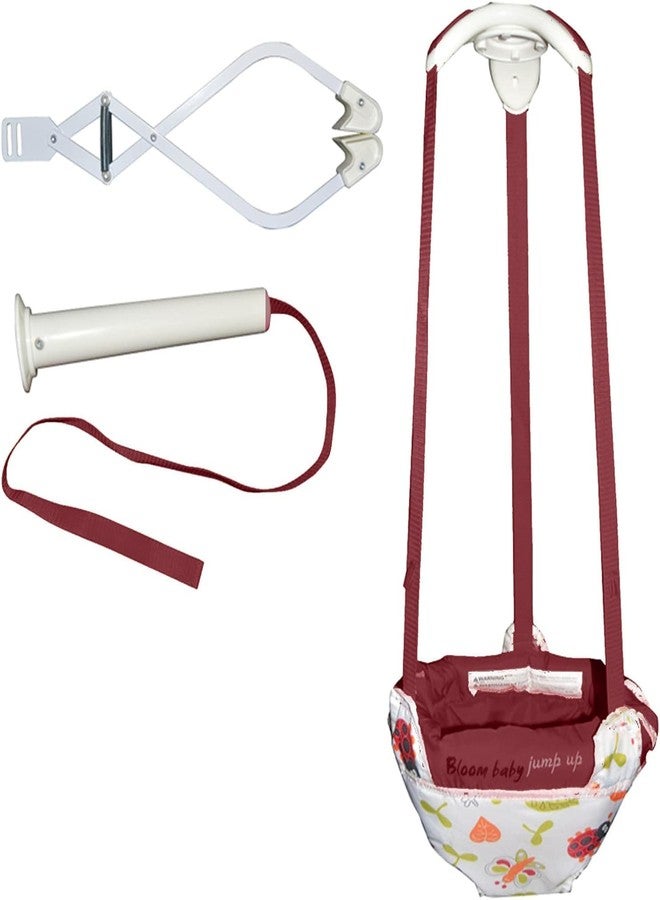 Ostin أرجوحة أوستين للأطفال الرضع، جهاز تمرين للأطفال مزود بمشبك باب، زنبرك قابل لتعديل طول الارتداد، أرجوحة معلقة للأطفال من عمر 6 أشهر إلى سنتين - Image 1